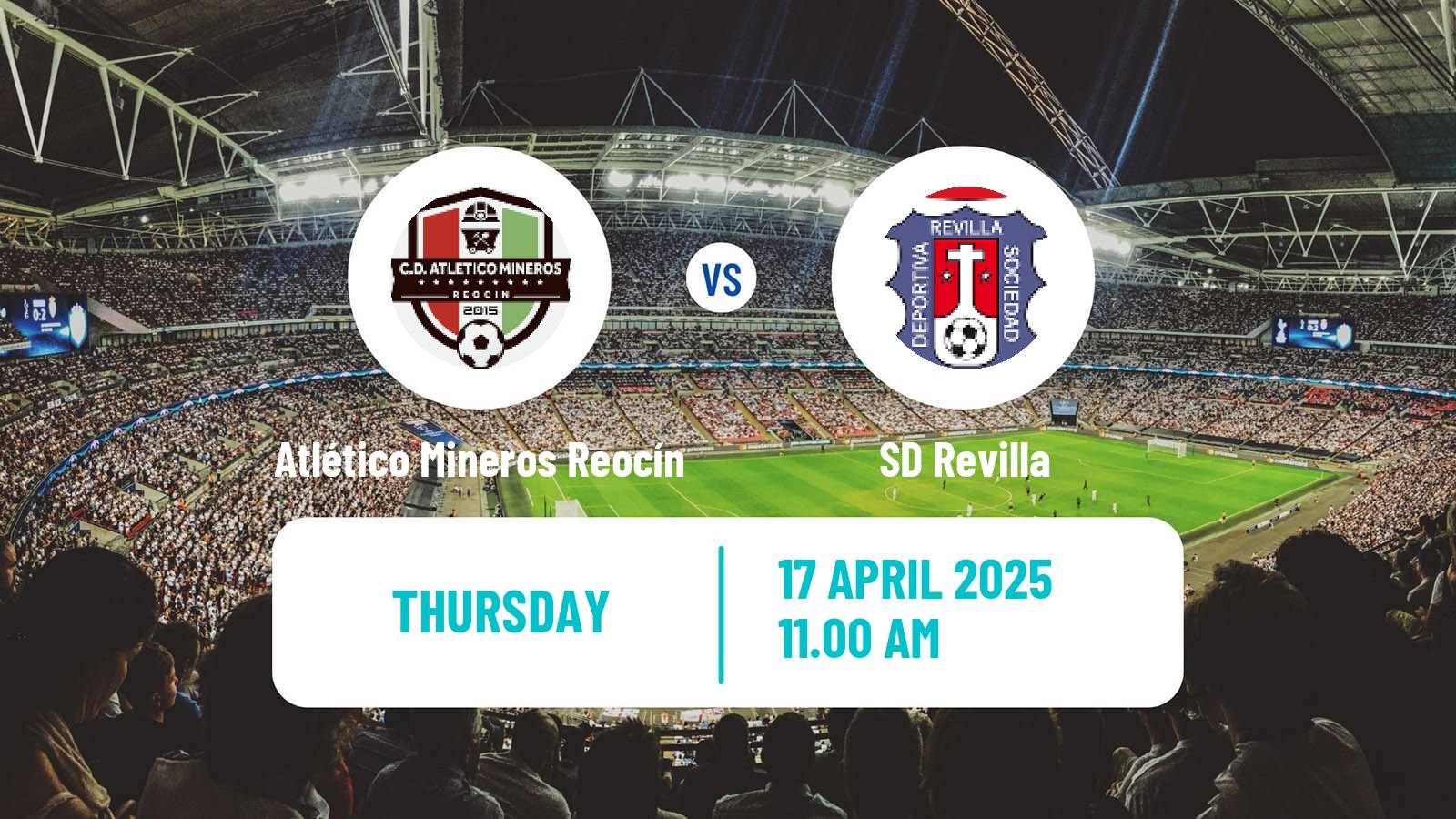 Soccer Spanish Tercera RFEF - Group 3 Atlético Mineros Reocín - Revilla