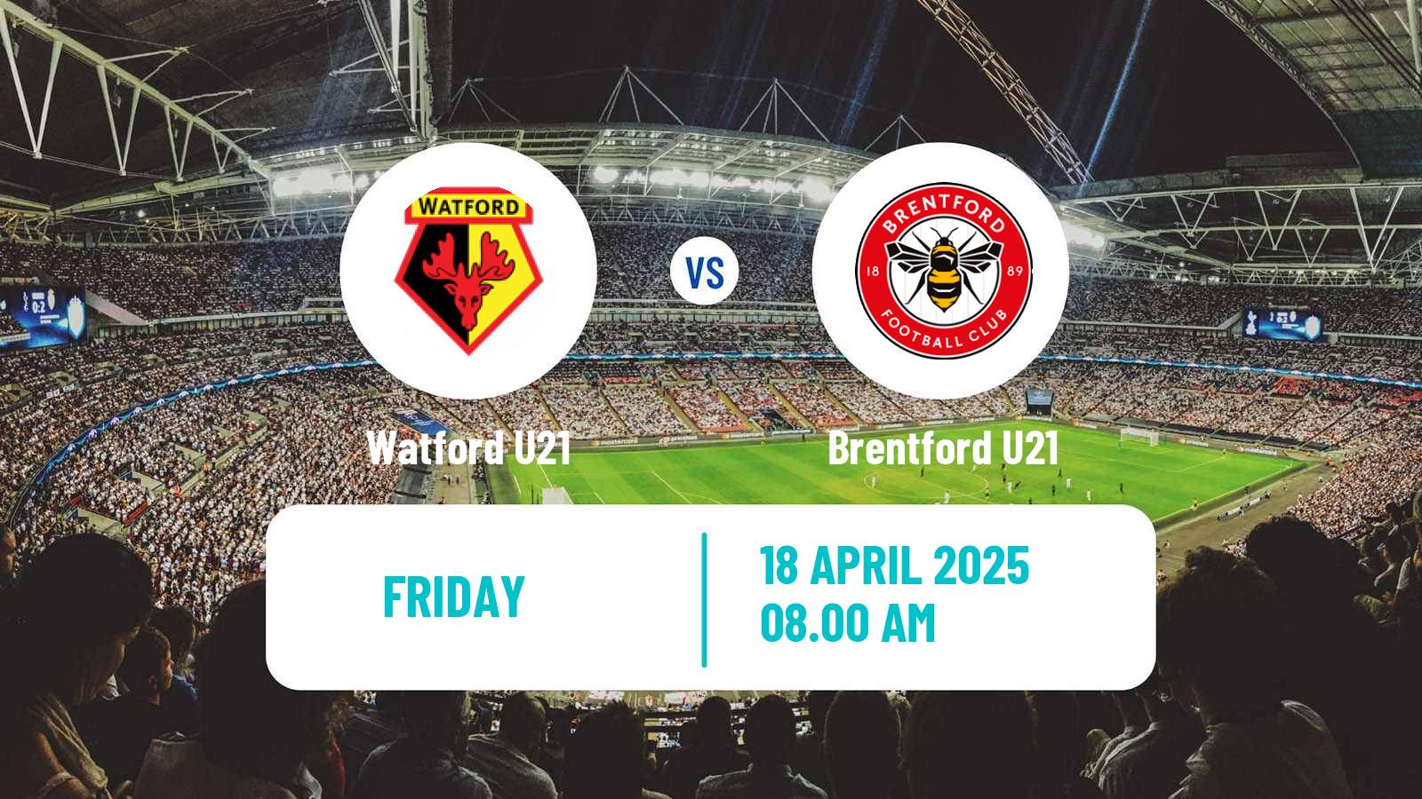 Soccer English Professional Development League Watford U21 - Brentford U21