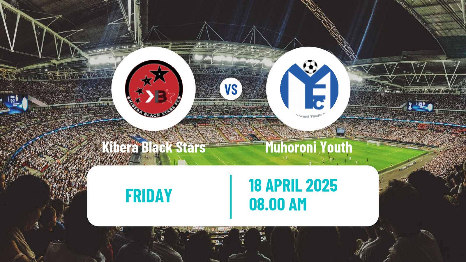 Soccer Kenyan Super League Kibera Black Stars - Muhoroni Youth