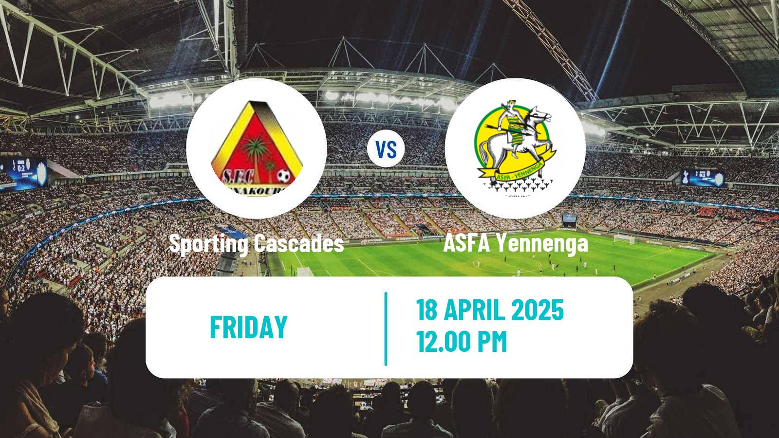 Soccer Burkina Faso Premier League Sporting Cascades - ASFA Yennenga