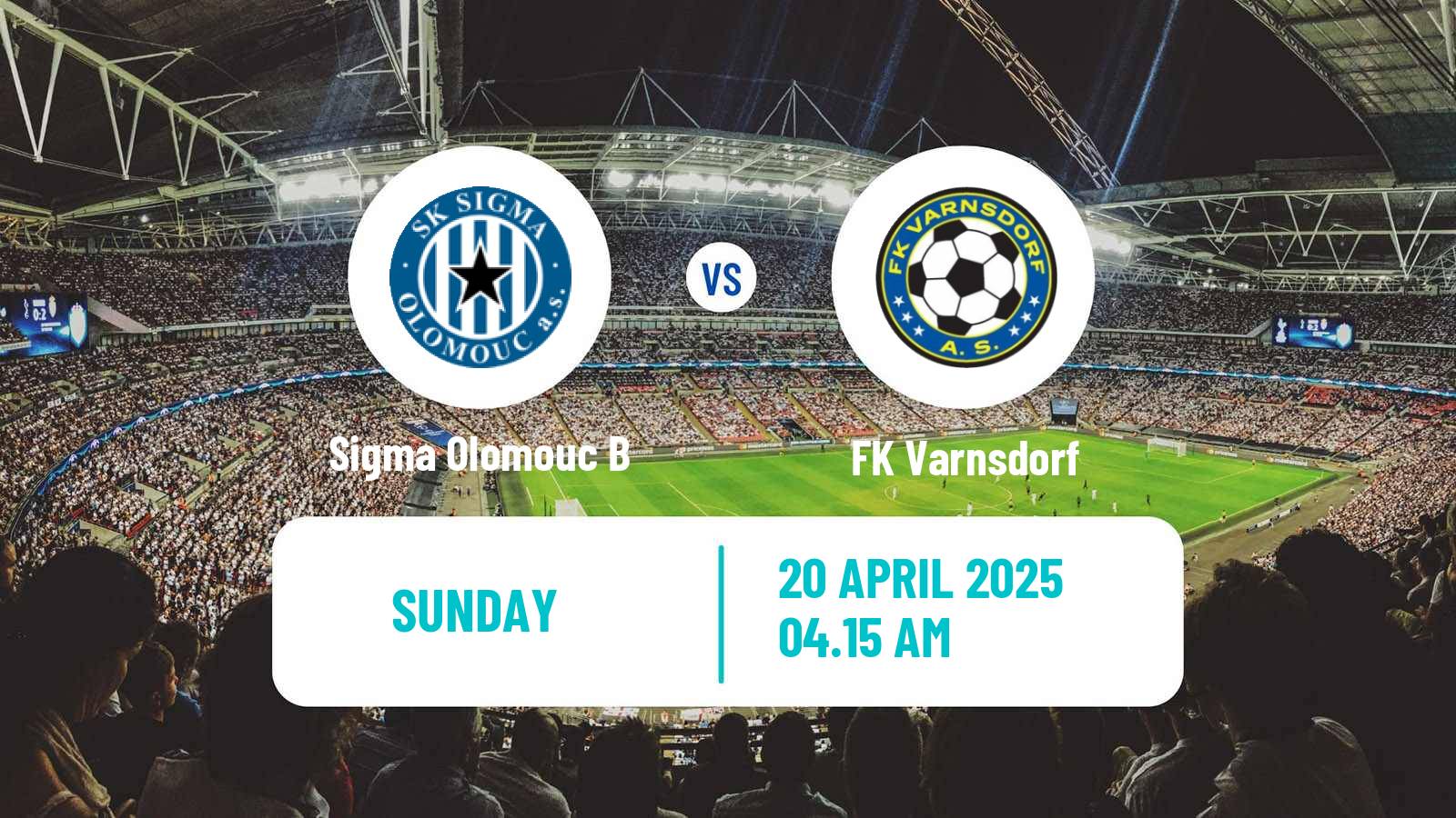 Soccer Czech Division 2 Sigma Olomouc B - Varnsdorf