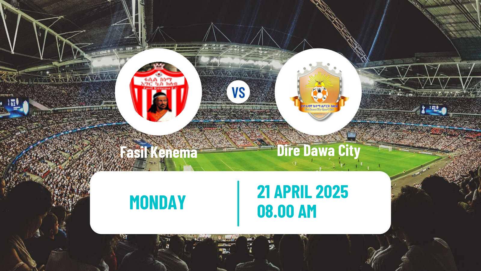 Soccer Ethiopian Premier League Fasil Kenema - Dire Dawa City
