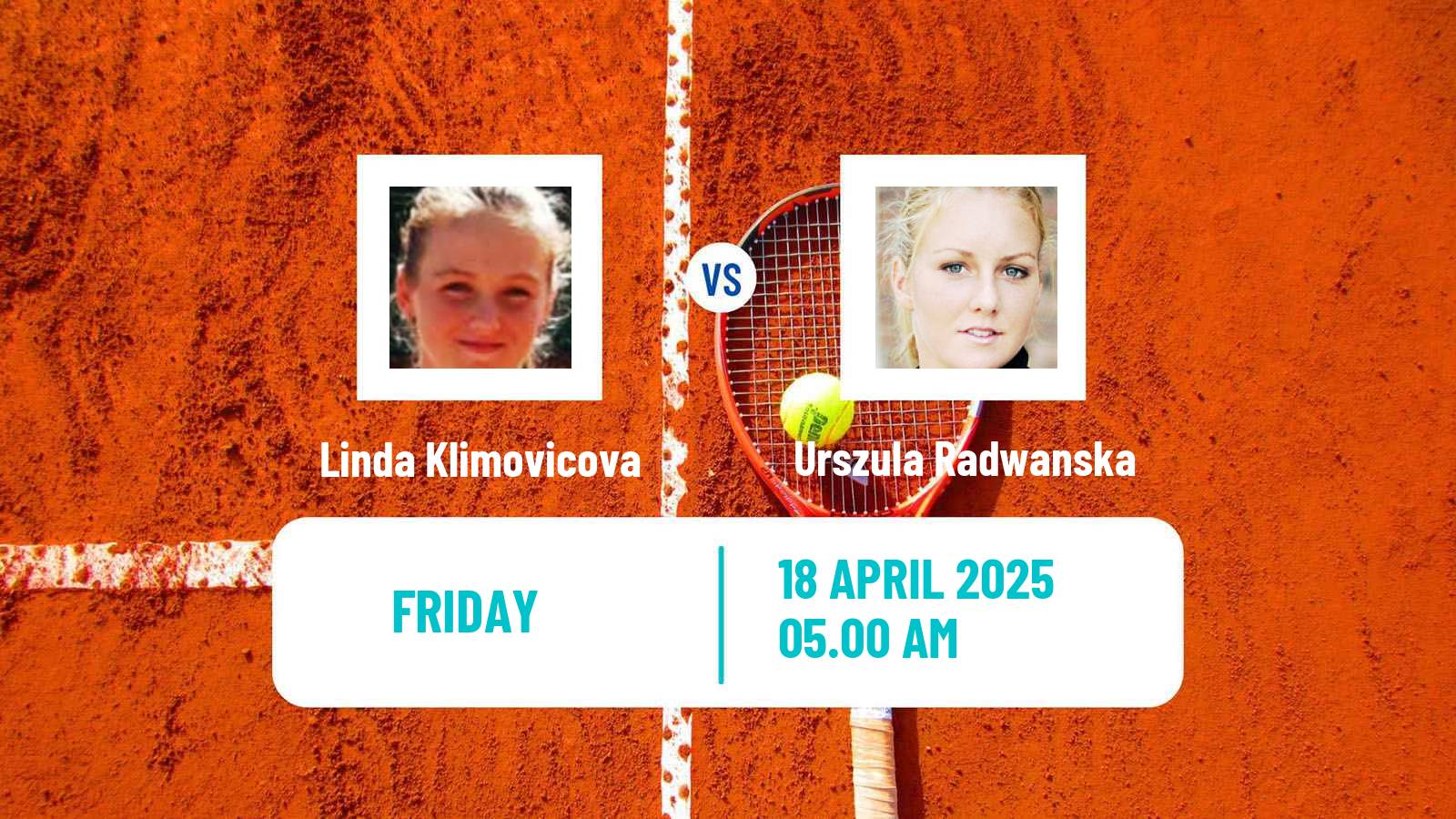 Tennis ITF W75 Calvi Women Linda Klimovicova - Urszula Radwanska