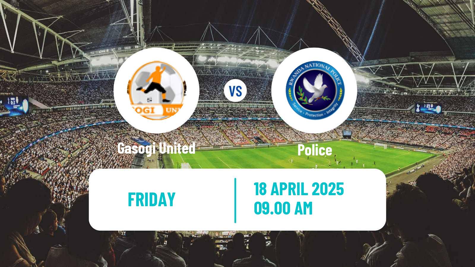 Soccer Rwanda Premier League Gasogi United - Police