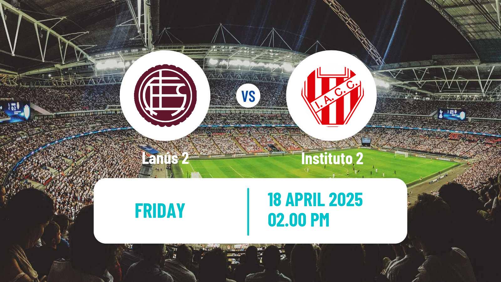 Soccer Argentinian Reserve League Lanús 2 - Instituto 2