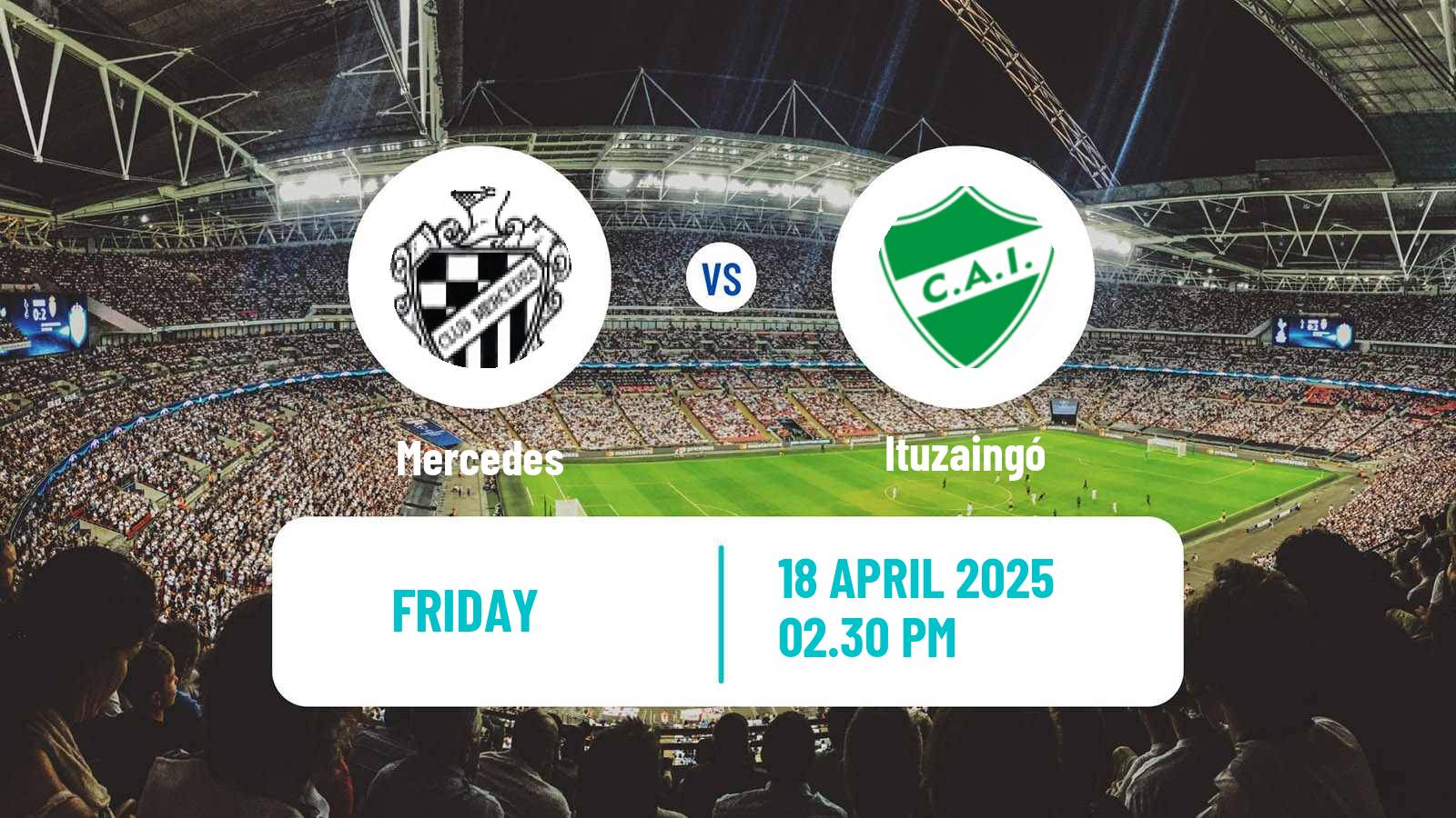 Soccer Argentinian Primera C Mercedes - Ituzaingó