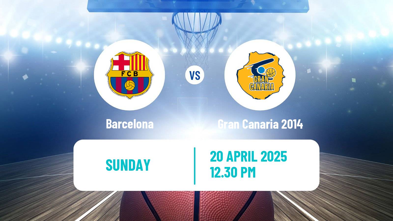 Basketball Spanish ACB League Barcelona - Gran Canaria 2014