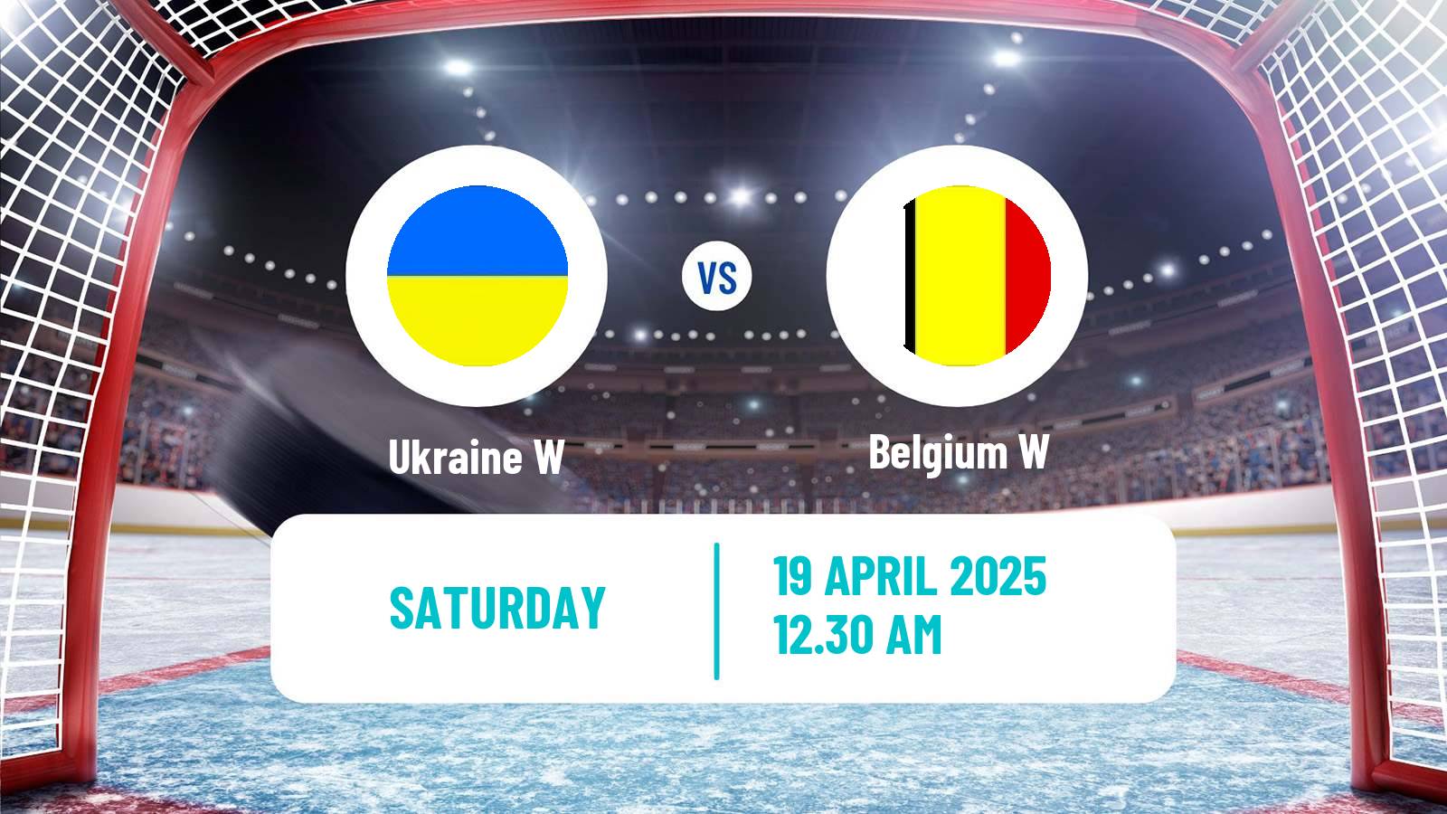 Hockey IIHF World Championship IIB Women Ukraine W - Belgium W