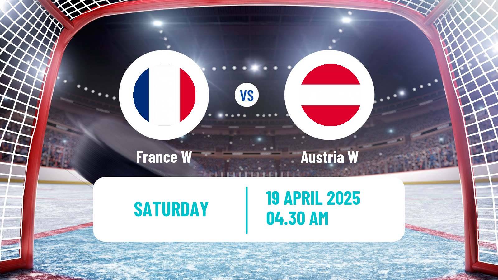 Hockey IIHF World Championship IA Women France W - Austria W