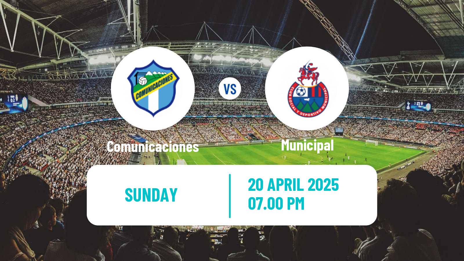 Soccer Guatemala Liga Nacional Comunicaciones - Municipal