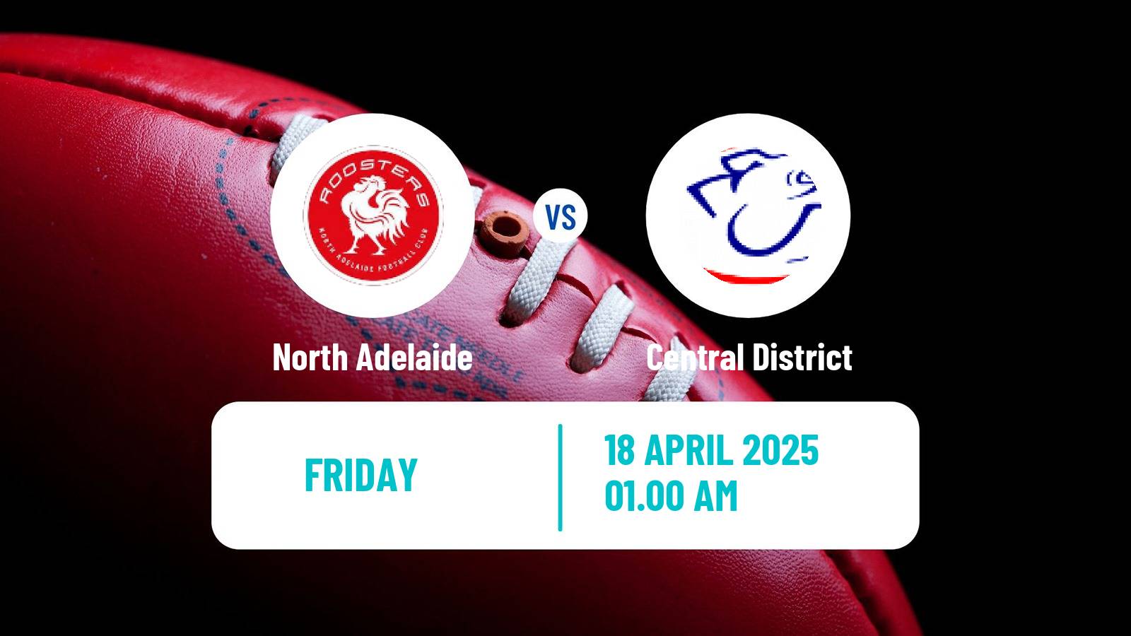 Aussie rules SANFL North Adelaide - Central District