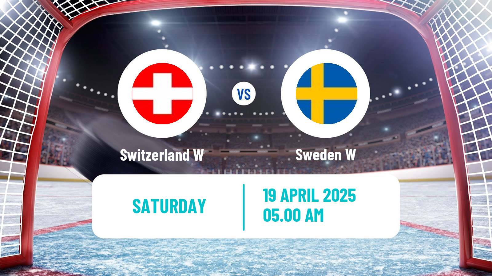 Hockey IIHF World Championship Women Switzerland W - Sweden W
