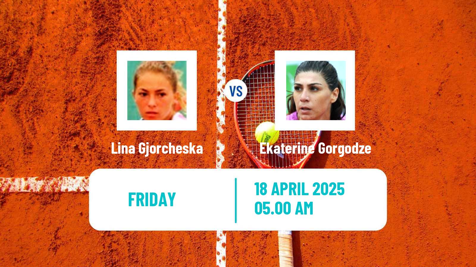 Tennis ITF W75 Koper Women Lina Gjorcheska - Ekaterine Gorgodze