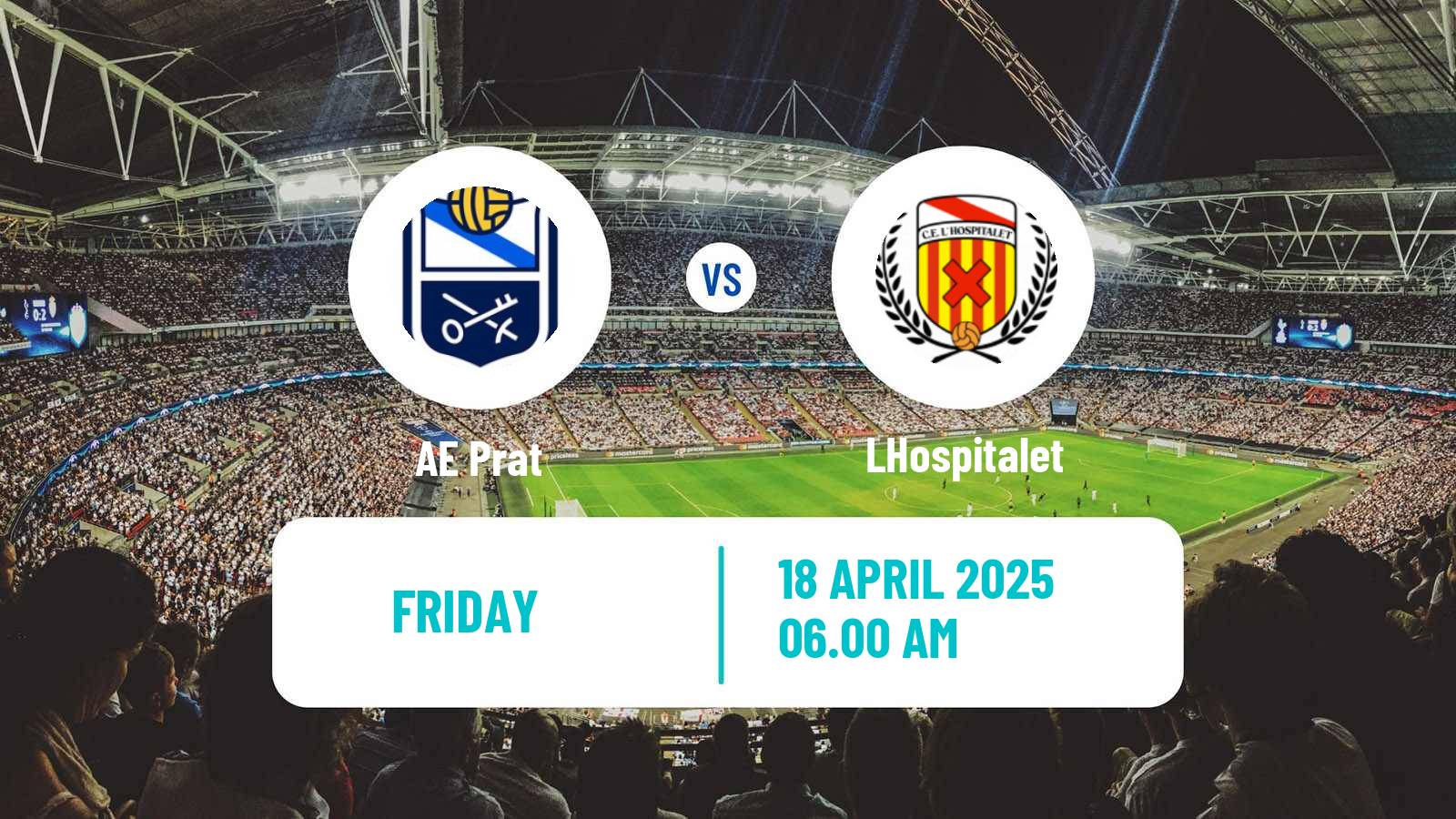 Soccer Spanish Tercera RFEF - Group 5 Prat - LHospitalet