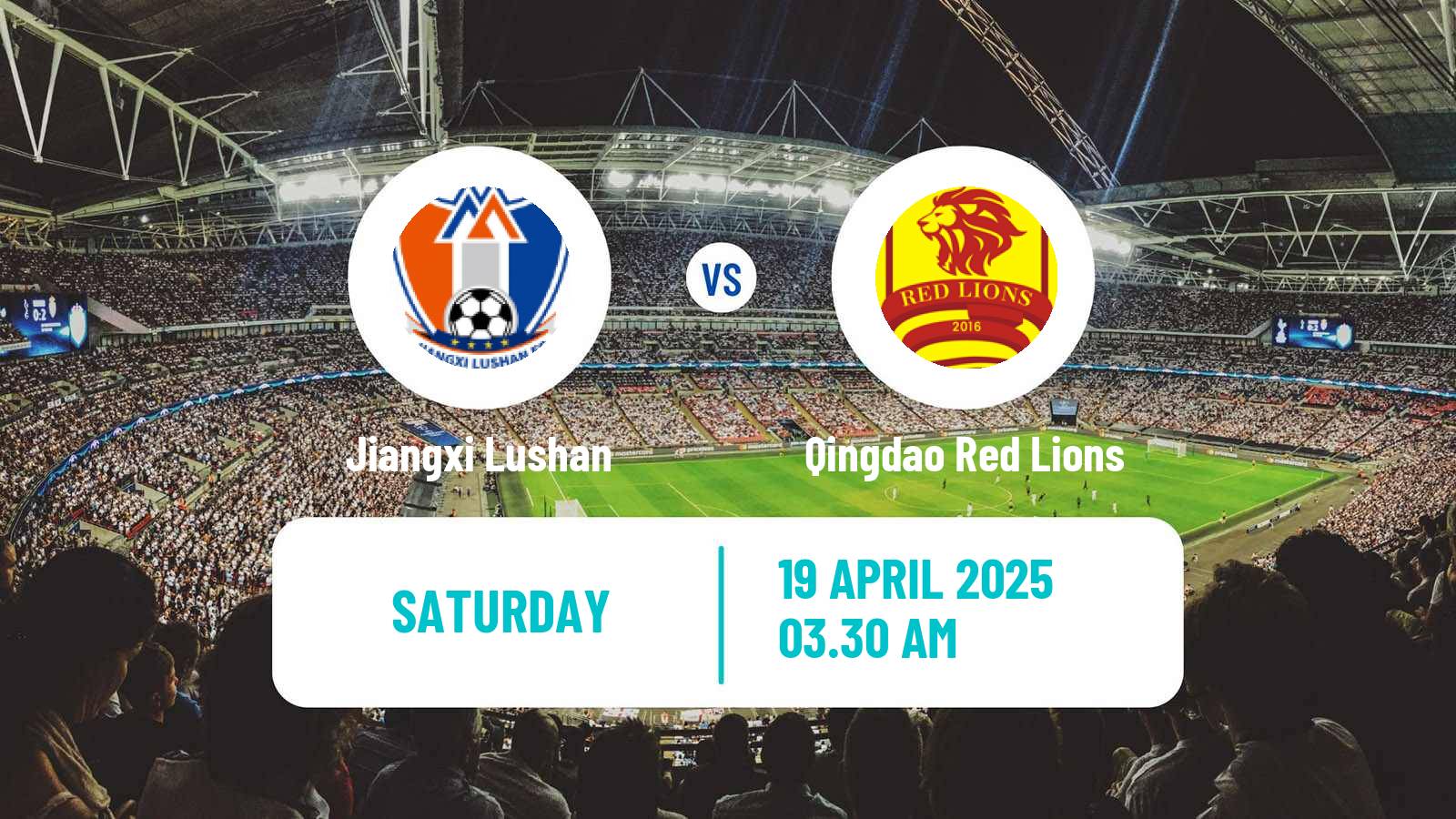 Soccer Chinese FA Cup Jiangxi Lushan - Qingdao Red Lions