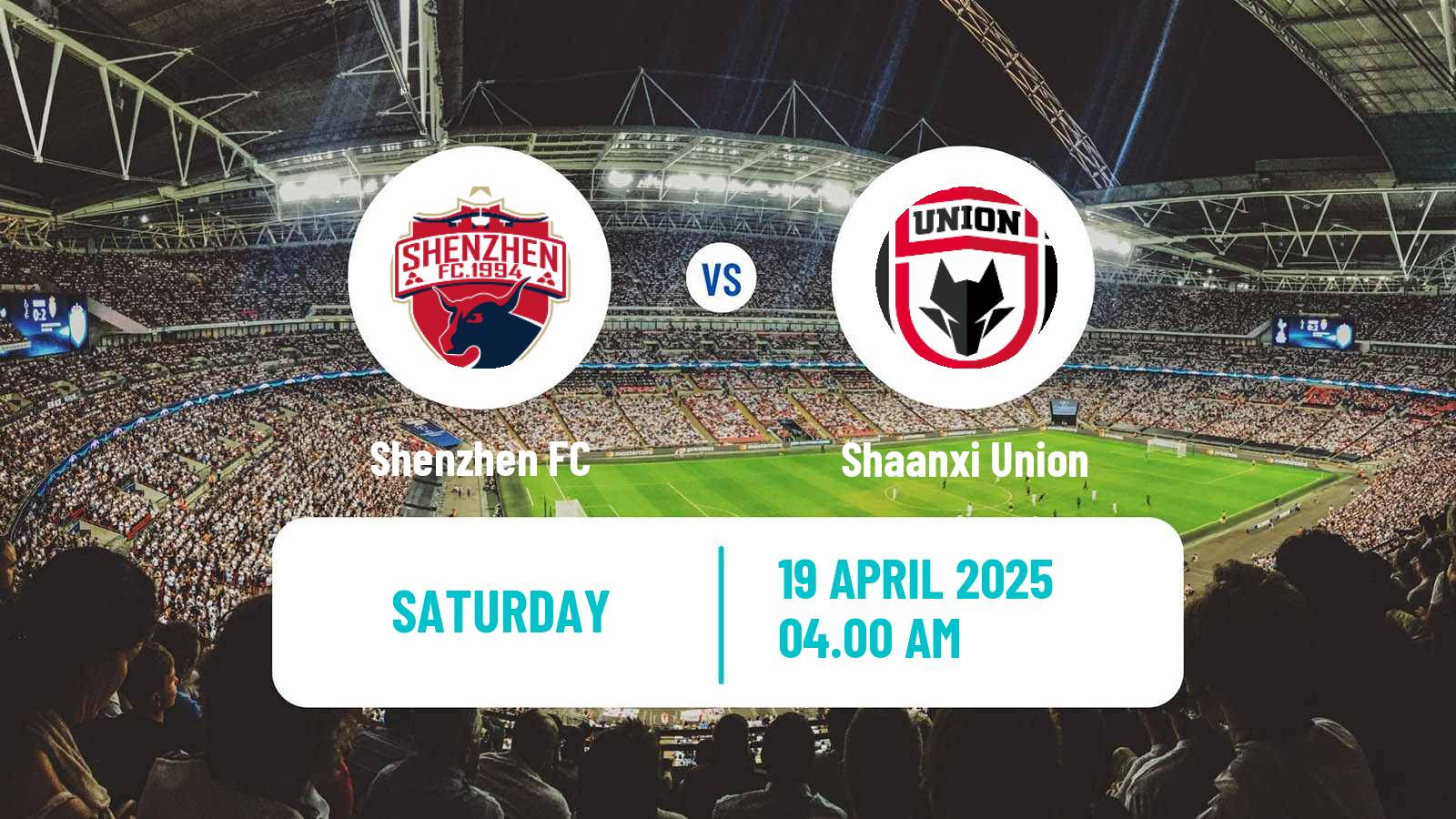 Soccer Chinese FA Cup Shenzhen - Shaanxi Union