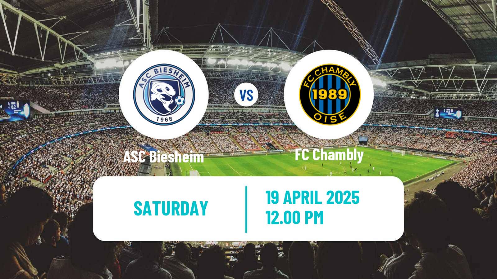 Soccer French National 2 - Group C Biesheim - Chambly