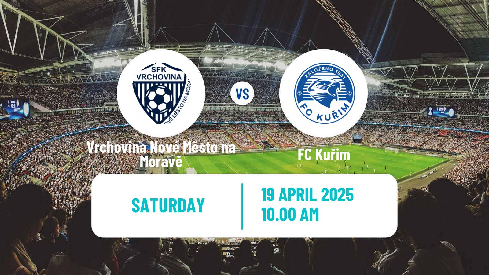 Soccer Czech Division D Vrchovina Nové Město na Moravě - Kuřim
