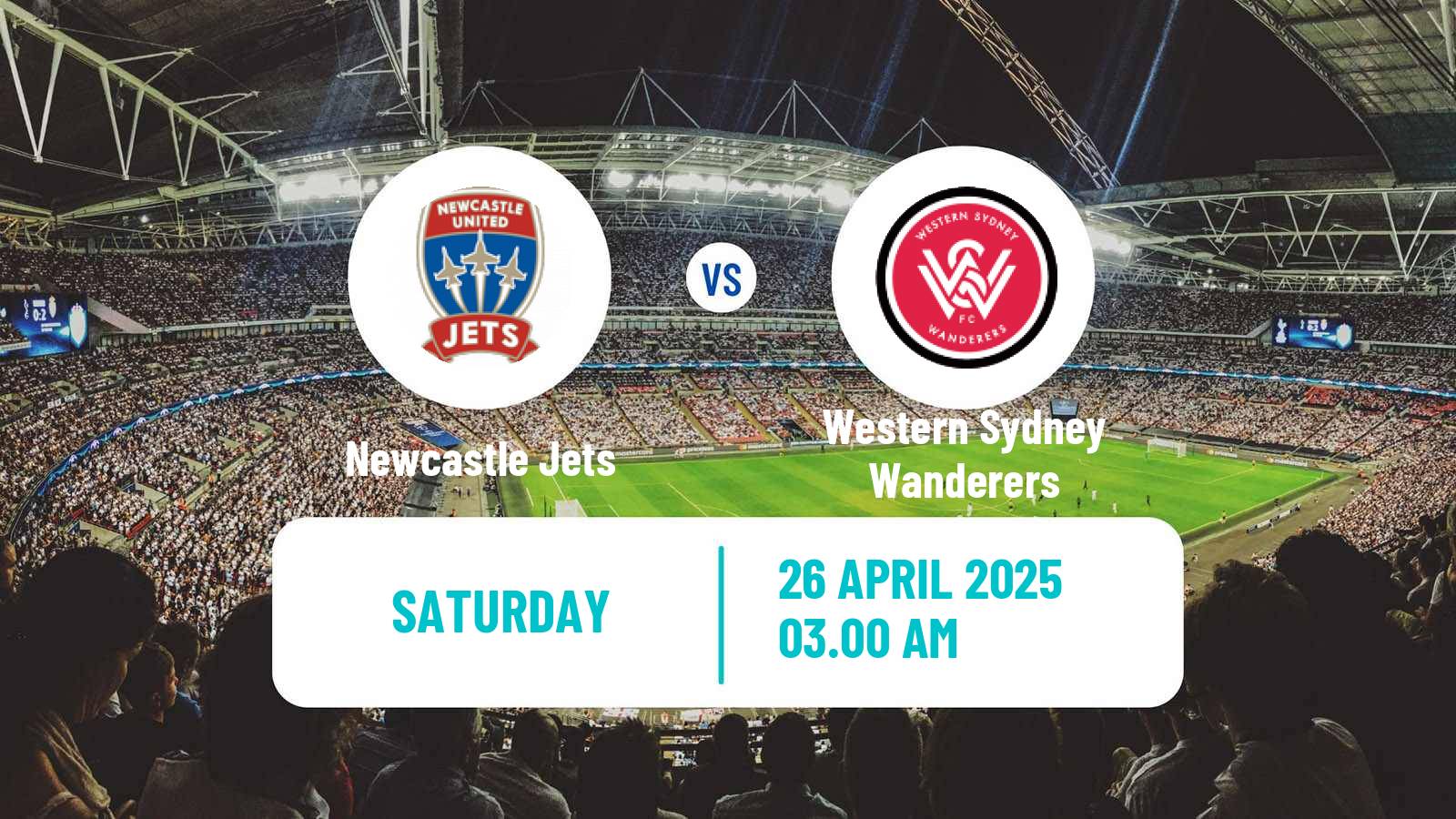 Soccer Australian A-League Newcastle Jets - Western Sydney Wanderers