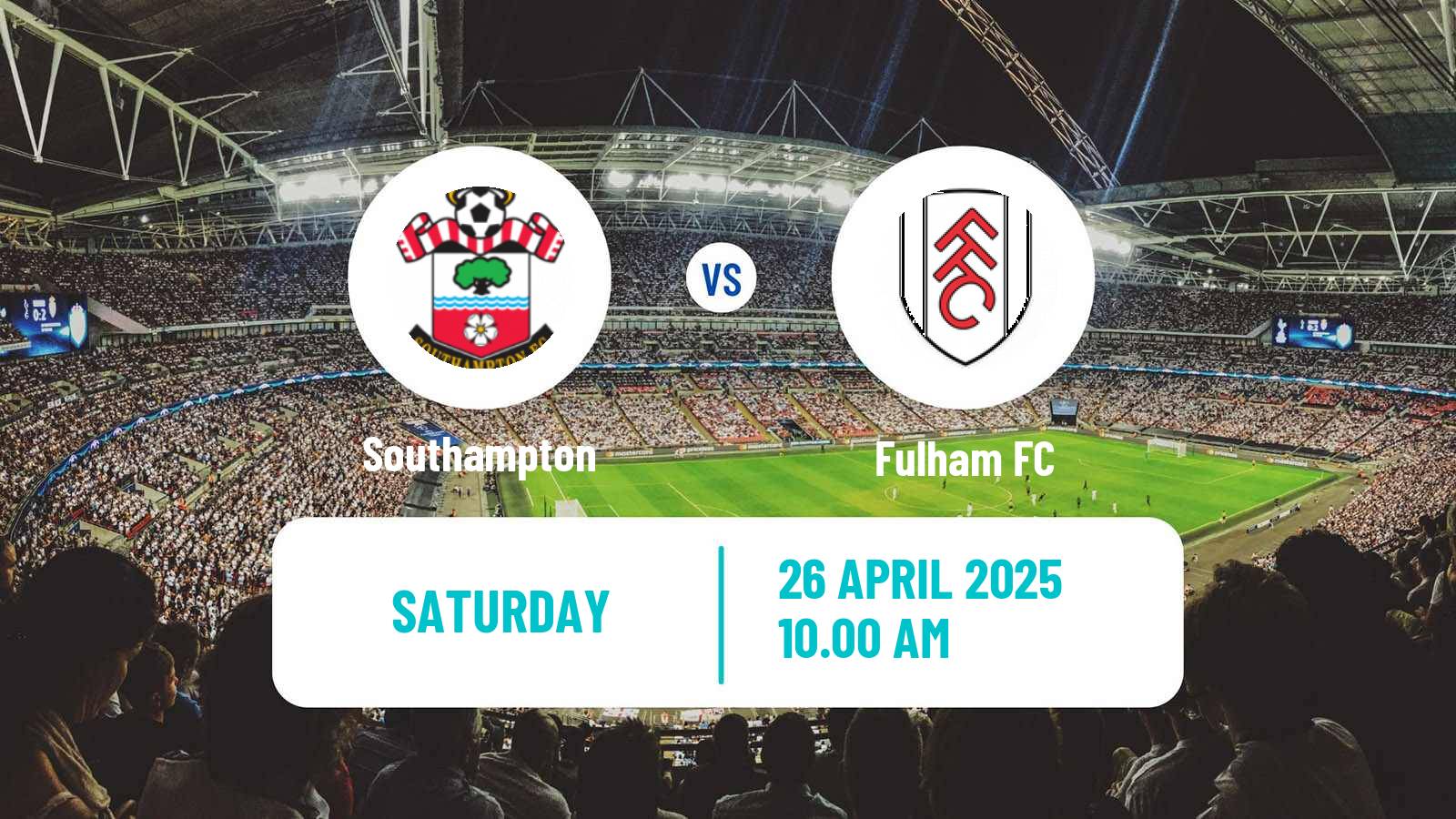 Soccer English Premier League Southampton - Fulham
