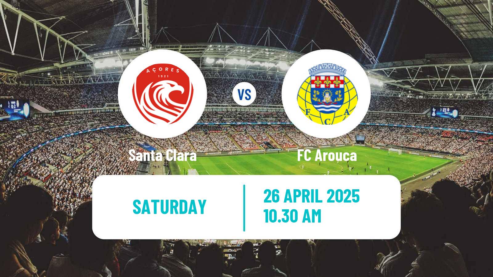 Soccer Liga Portugal Santa Clara - Arouca
