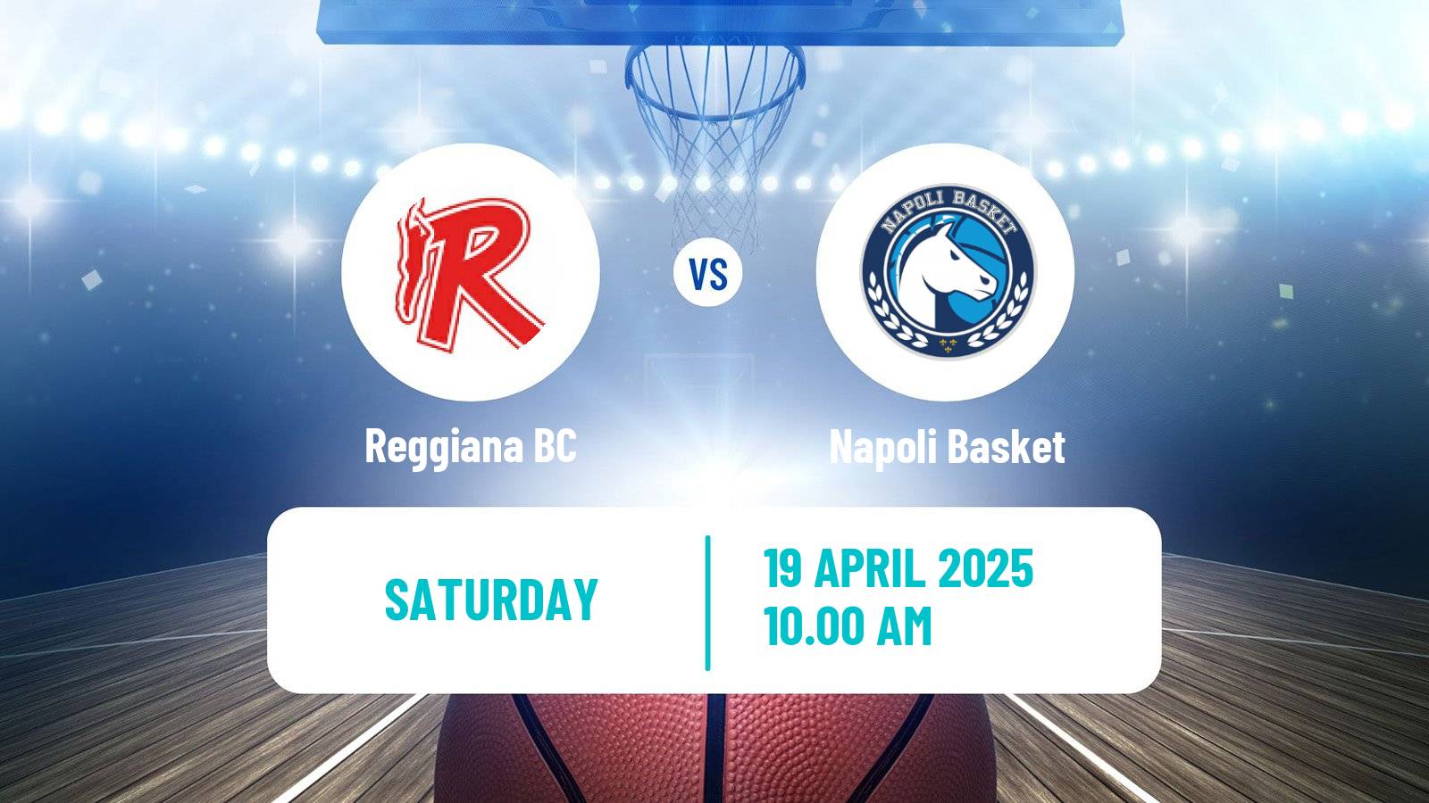 Basketball Italian Lega A Basketball Reggiana - Napoli Basket