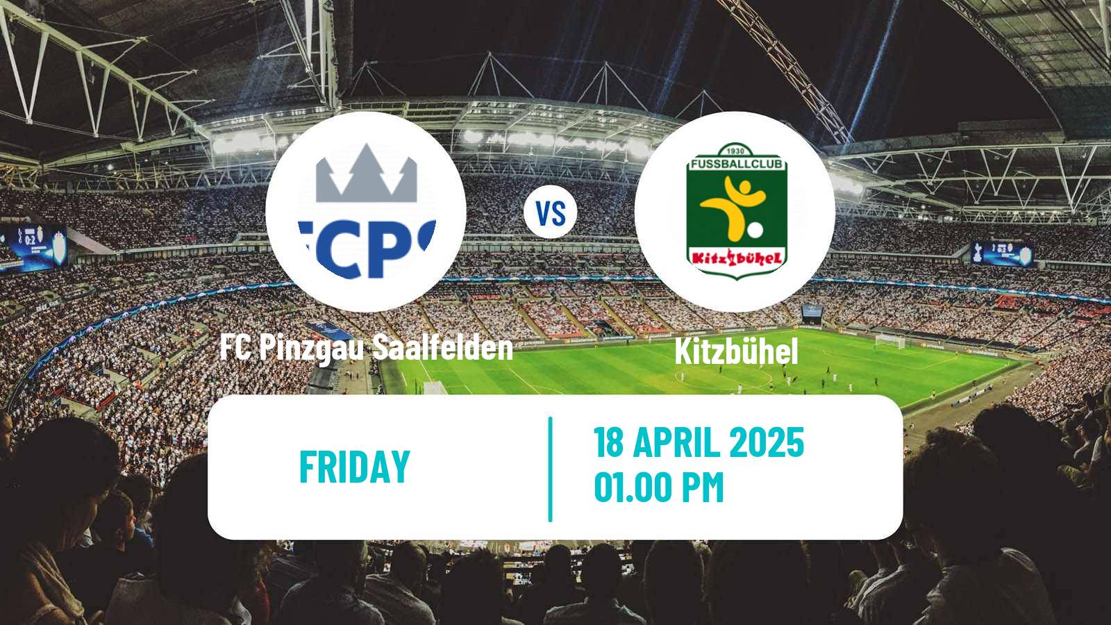 Soccer Austrian Regionalliga West FC Pinzgau Saalfelden - Kitzbühel