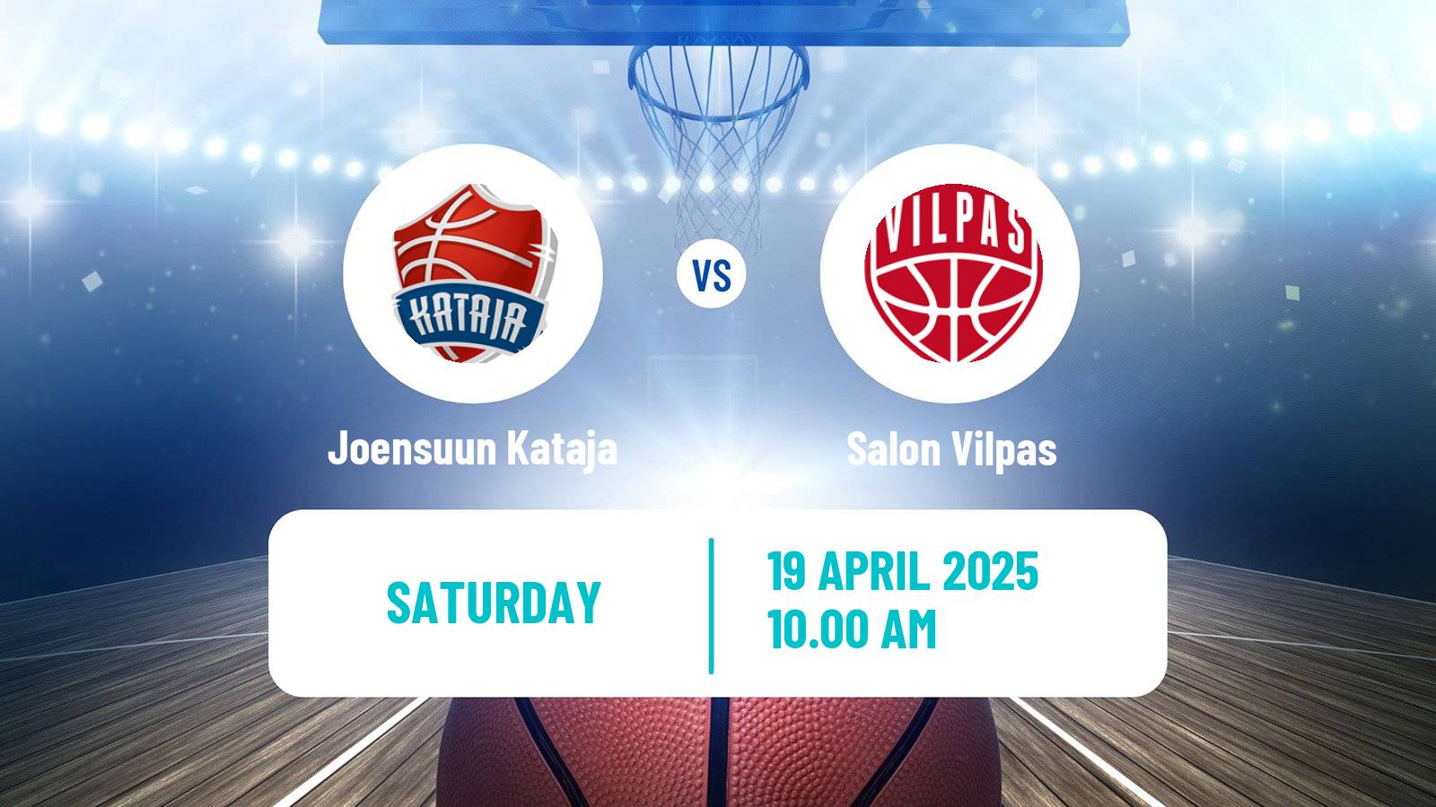 Basketball Finnish Korisliiga Joensuun Kataja - Salon Vilpas