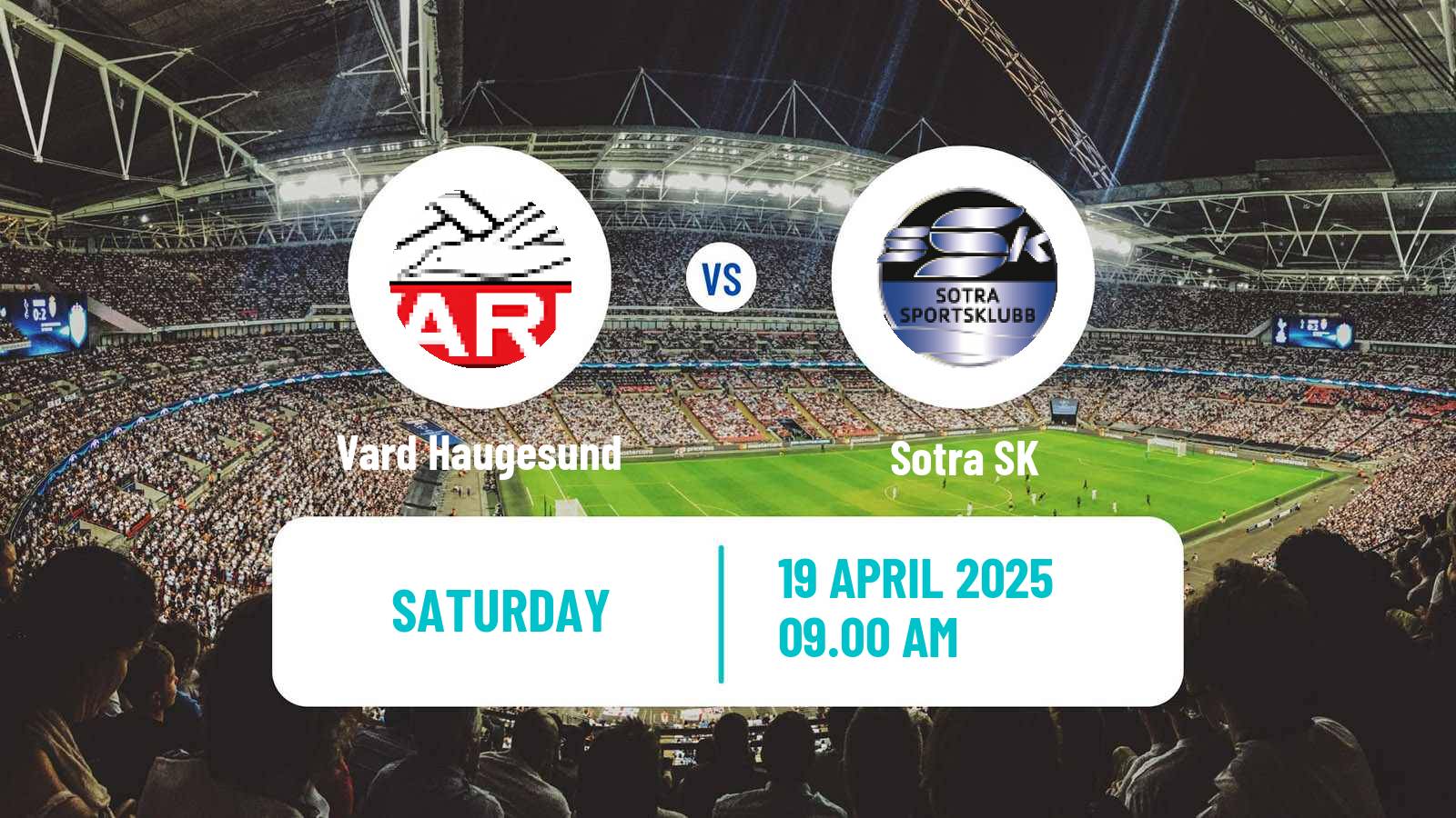 Soccer Norwegian Division 2 - Group 1 Vard Haugesund - Sotra