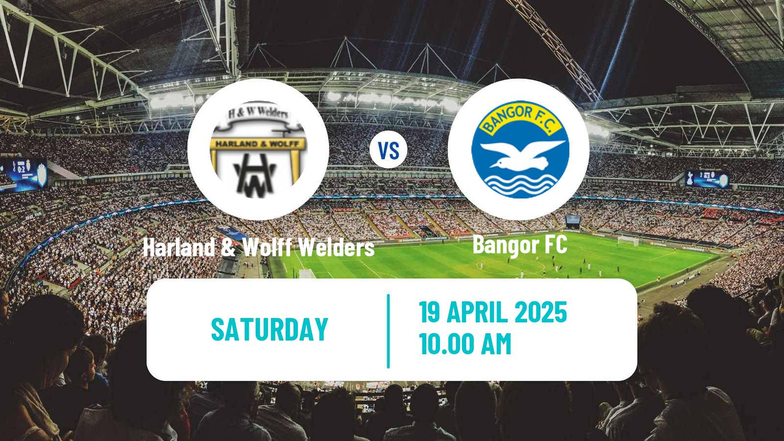 Soccer Northern Irish Championship Harland & Wolff Welders - Bangor