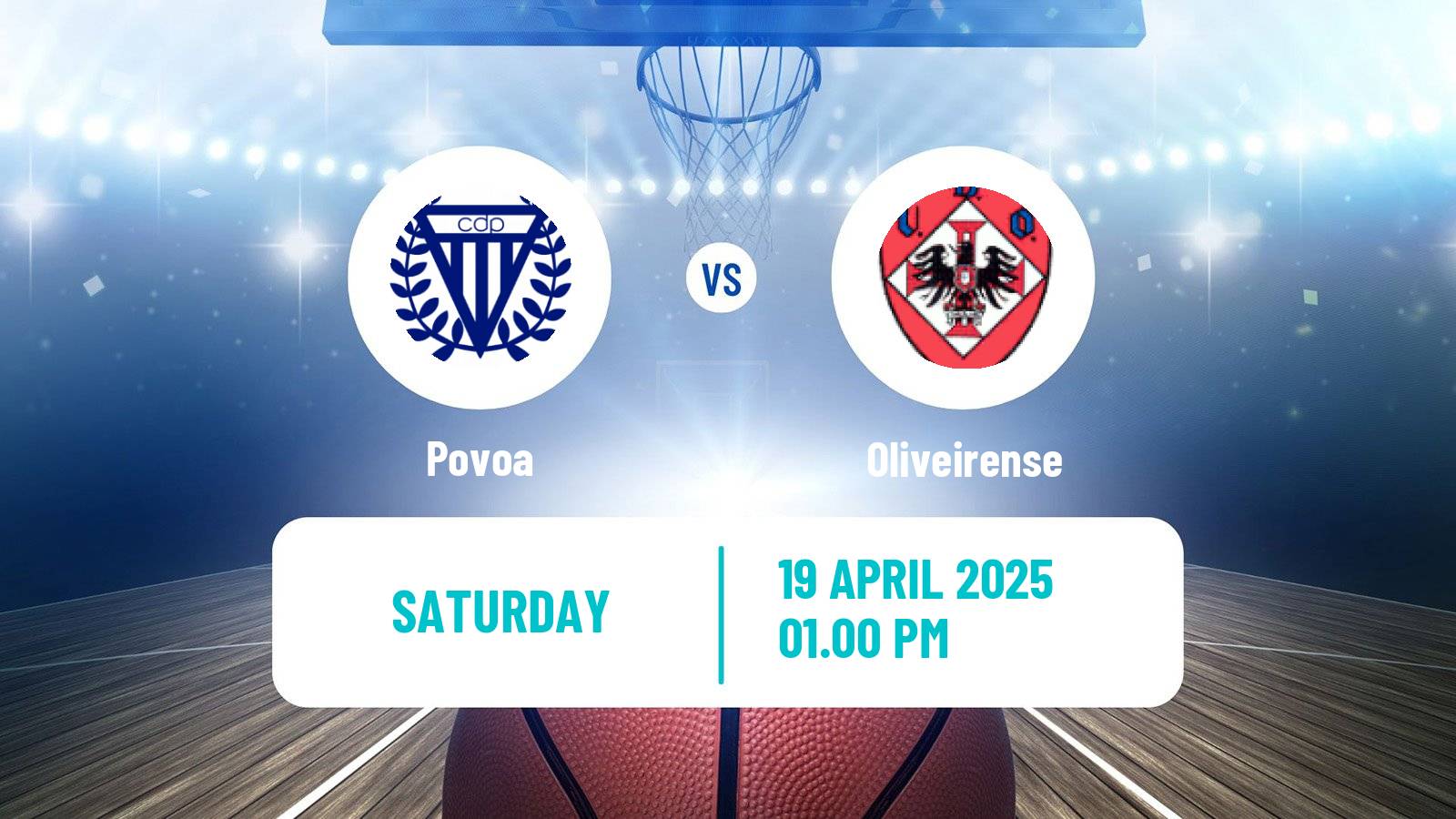 Basketball Portuguese LPB Povoa - Oliveirense