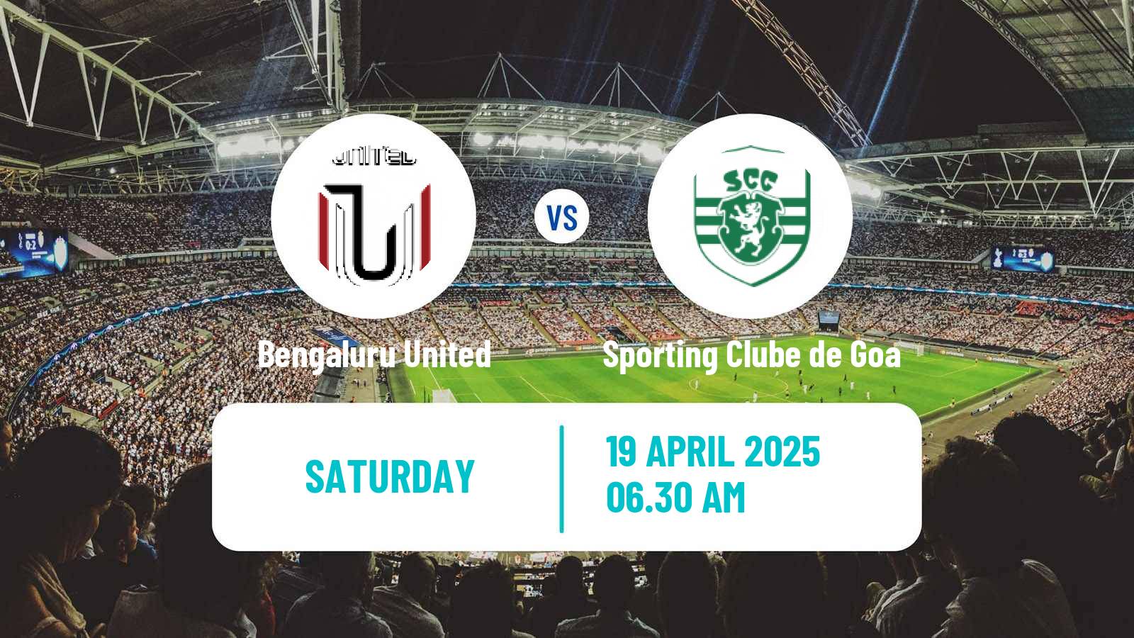 Soccer Indian I-League 2 Bengaluru United - Sporting Clube de Goa