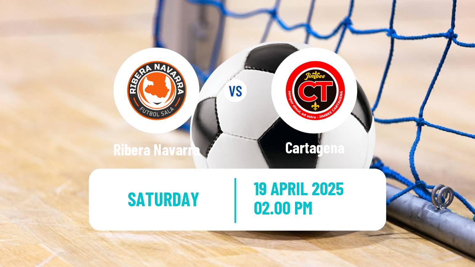 Futsal Spanish Primera Division Futsal Ribera Navarra - Cartagena