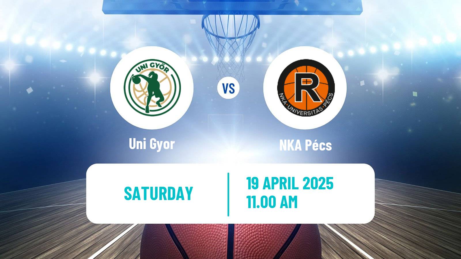 Basketball Hungarian NB I Basketball Women Uni Gyor - NKA Pécs