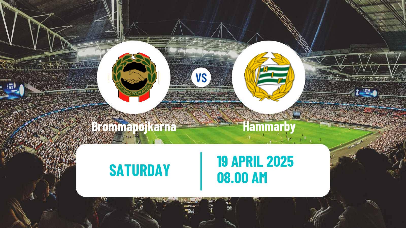 Soccer Swedish Allsvenskan Women Brommapojkarna - Hammarby