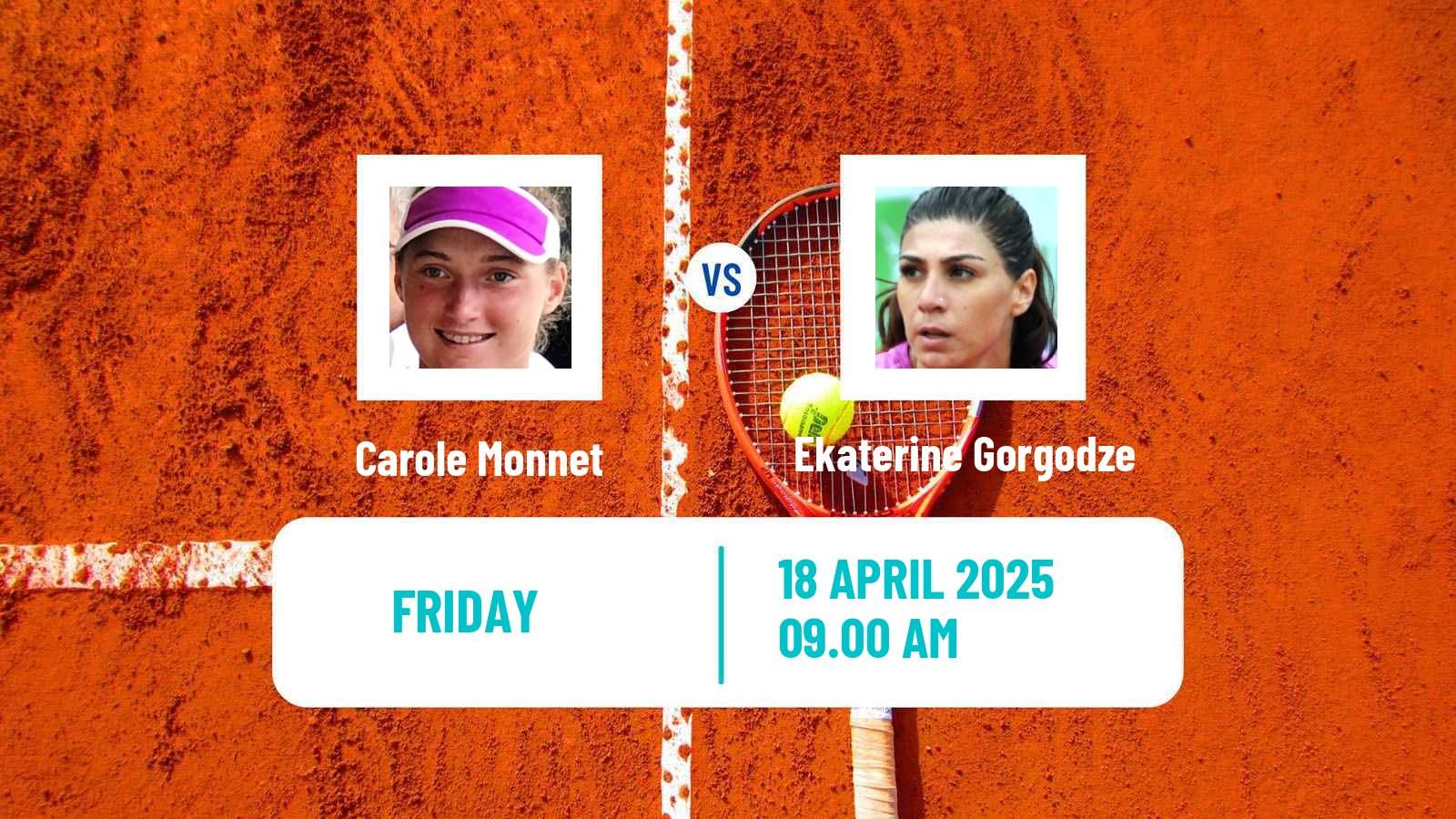 Tennis ITF W75 Koper Women Carole Monnet - Ekaterine Gorgodze