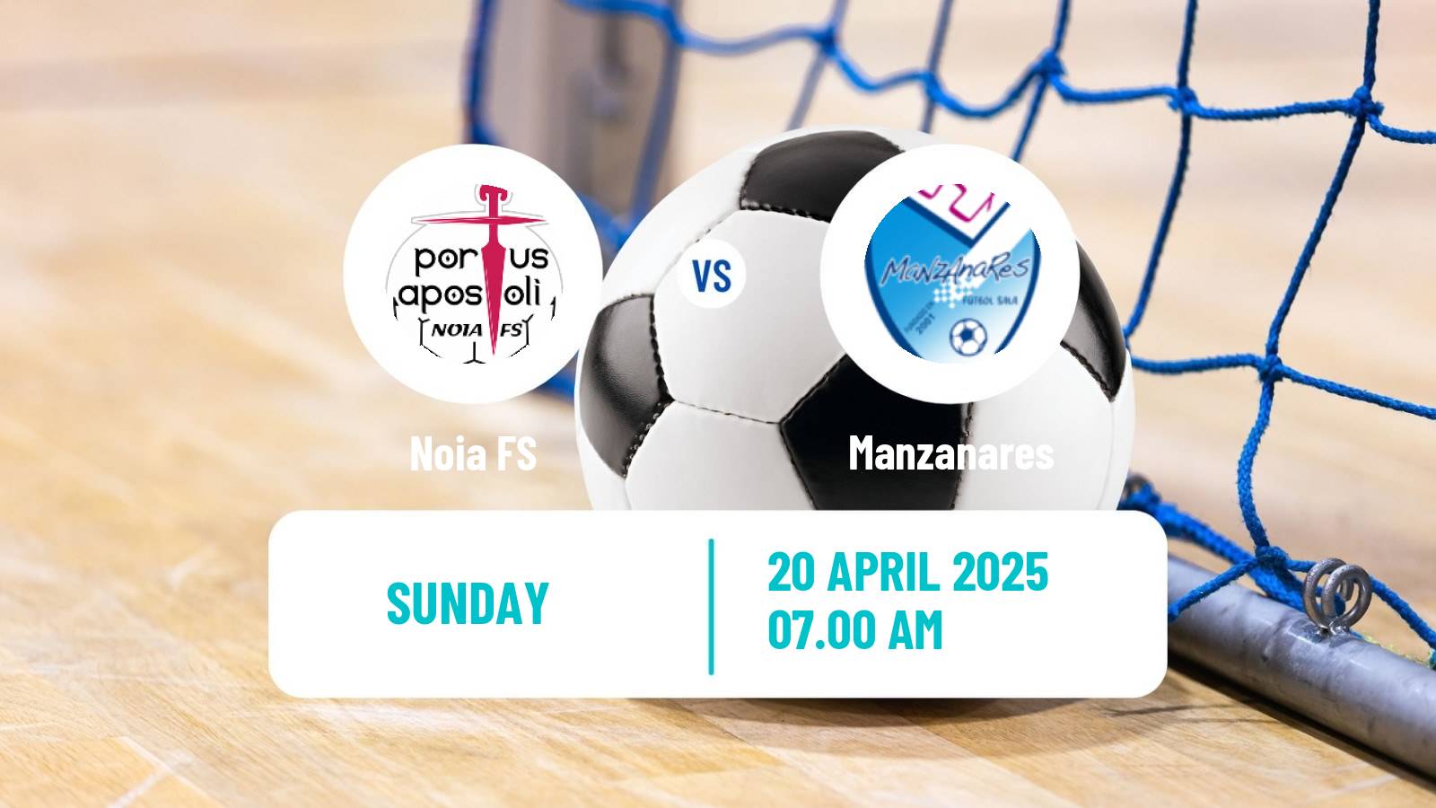 Futsal Spanish Primera Division Futsal Noia - Manzanares