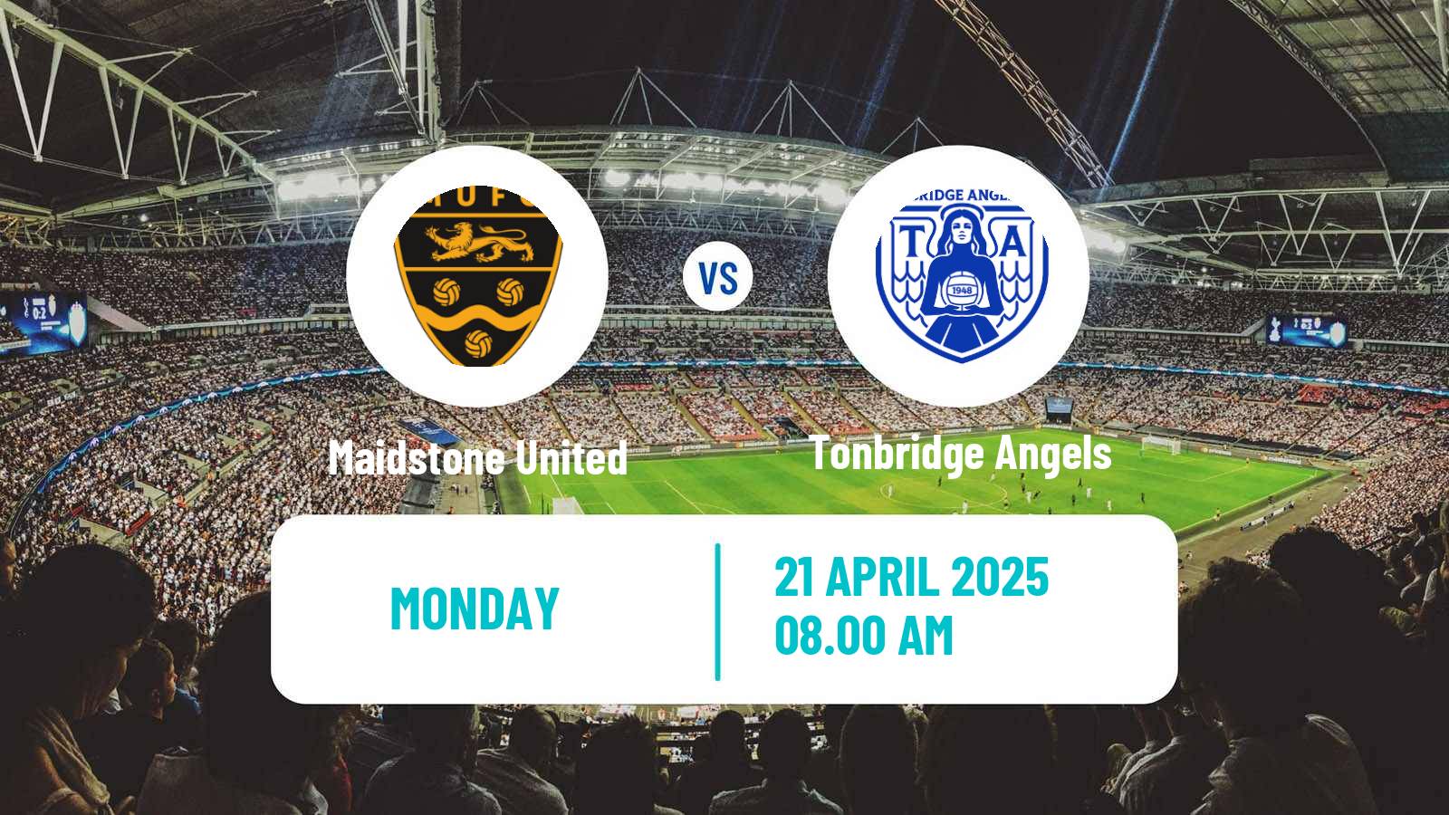 Soccer English National League South Maidstone United - Tonbridge Angels