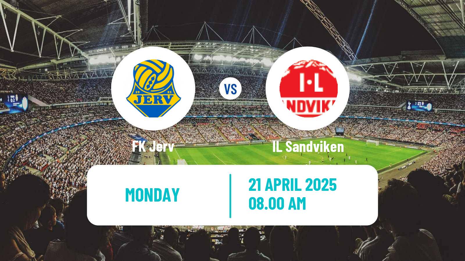 Soccer Norwegian Division 2 - Group 1 Jerv - Sandviken