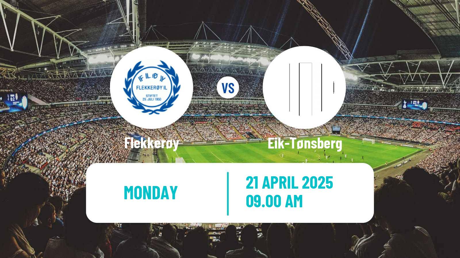 Soccer Norwegian Division 2 - Group 1 Flekkerøy - Eik-Tønsberg