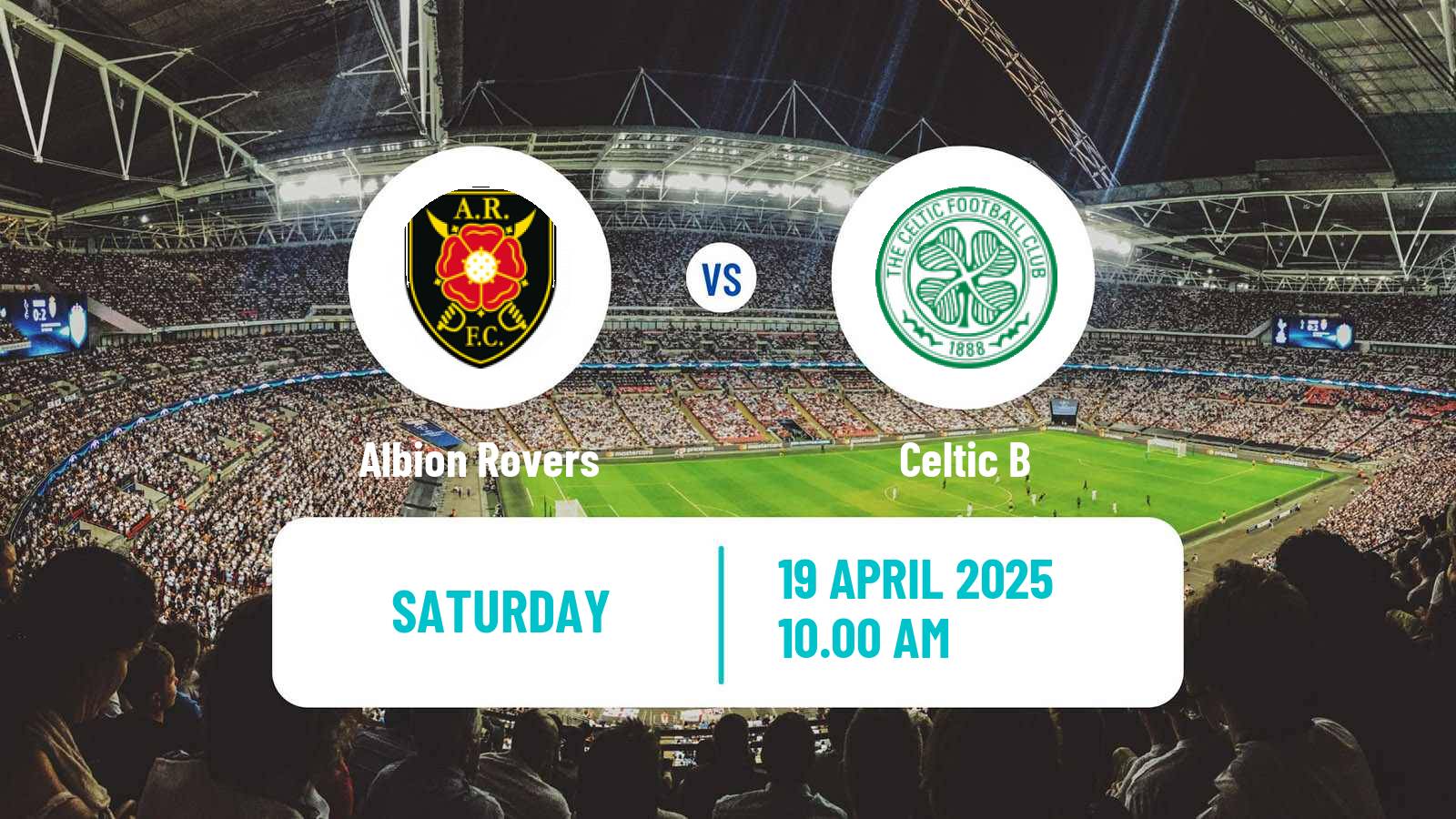 Soccer Scottish Lowland League Albion Rovers - Celtic B