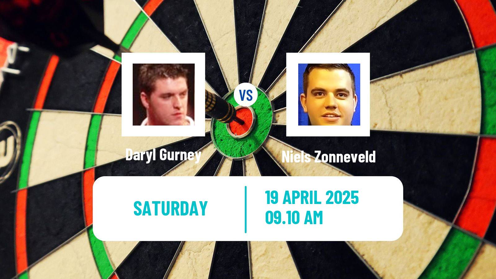 Darts European Tour 4 Daryl Gurney - Niels Zonneveld