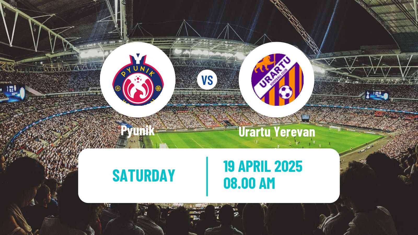 Soccer Armenian Premier League Pyunik - Urartu Yerevan