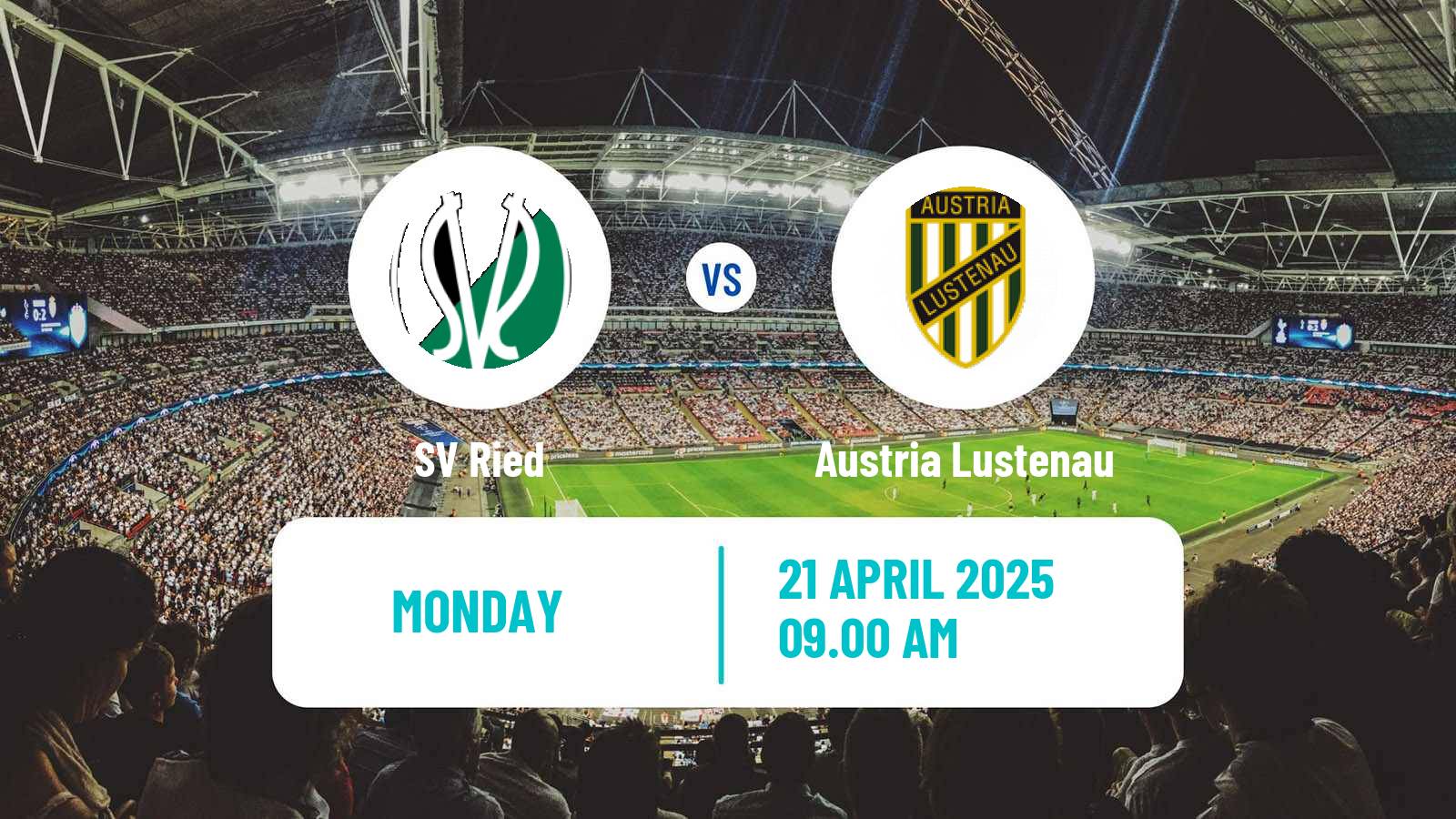 Football Austrian 2 Liga Ried - Austria Lustenau