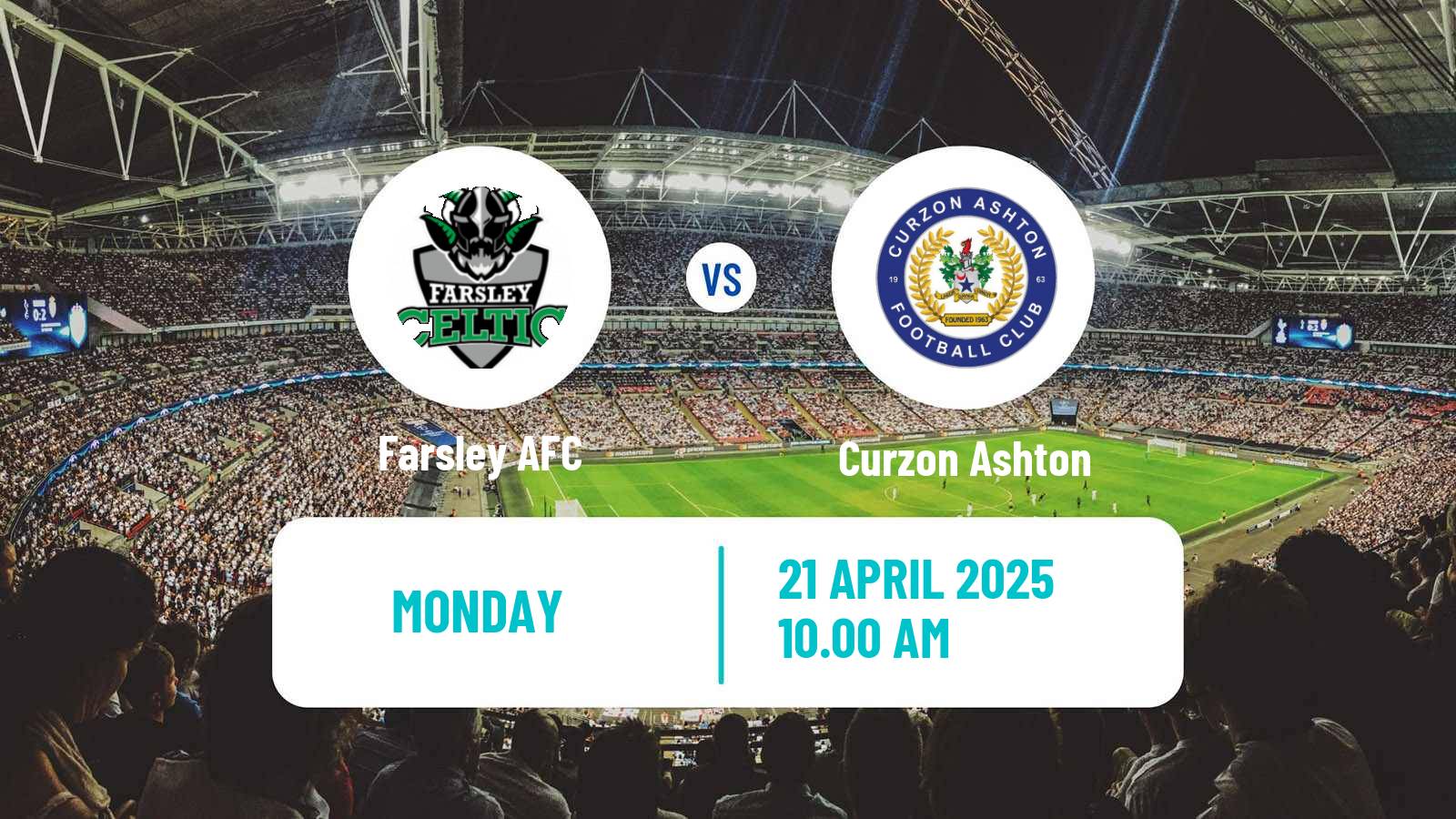 Soccer English National League North Farsley - Curzon Ashton