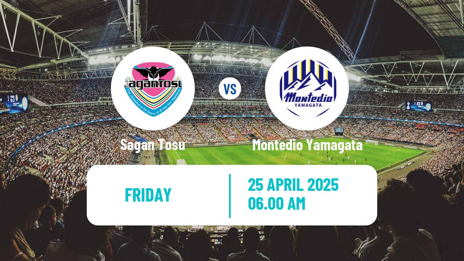 Soccer Japan J2 League Sagan Tosu - Montedio Yamagata