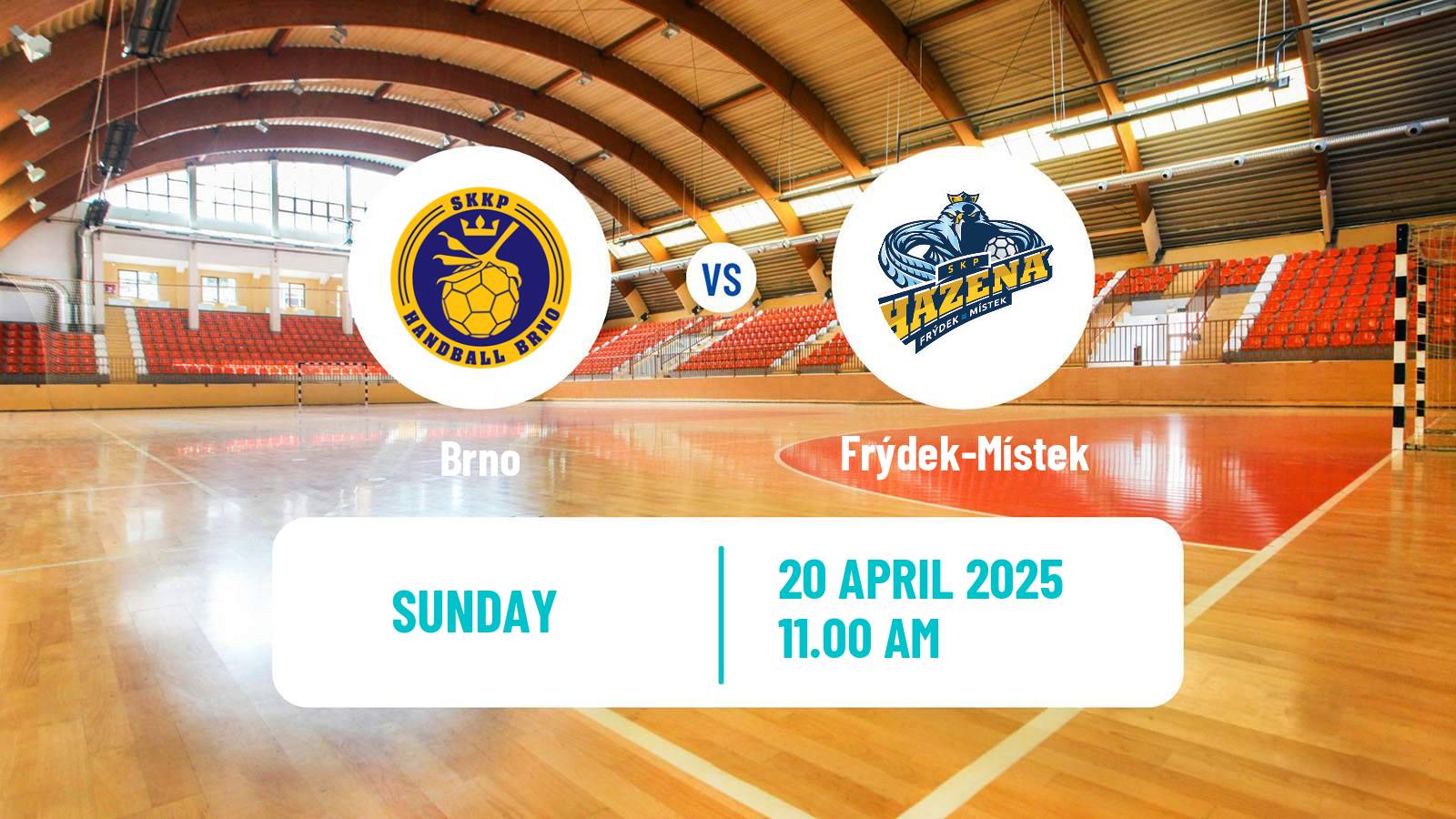 Handball Czech Extraliga Handball Brno - Frýdek-Místek