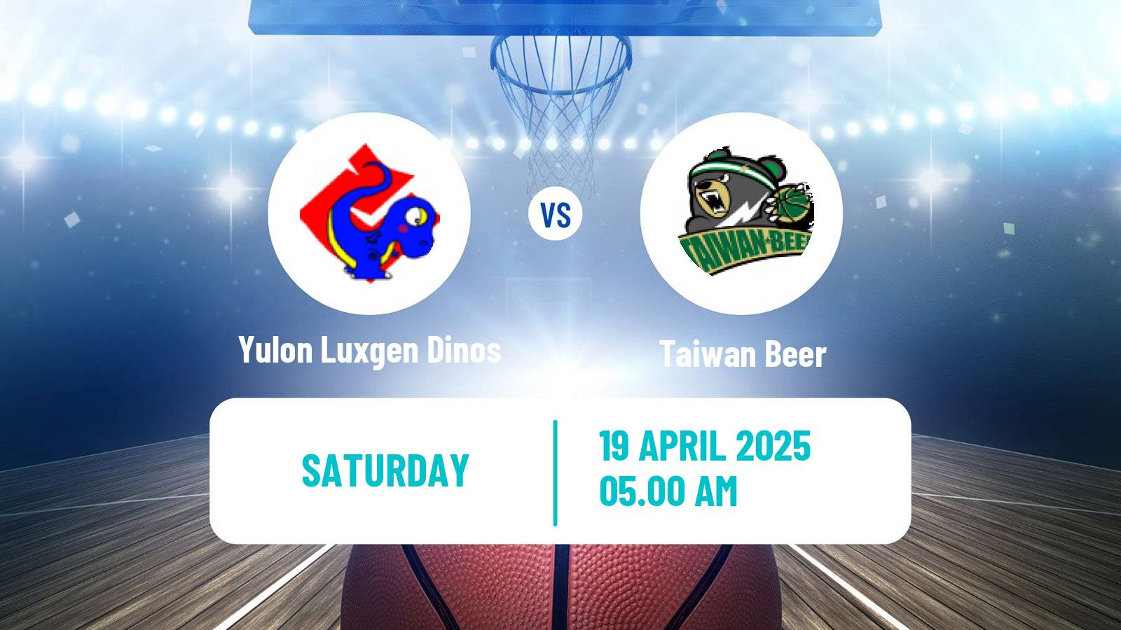 Basketball Taiwan SBL Yulon Luxgen Dinos - Taiwan Beer