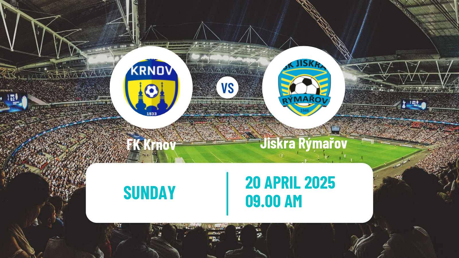 Football Czech Division F Krnov - Jiskra Rýmařov
