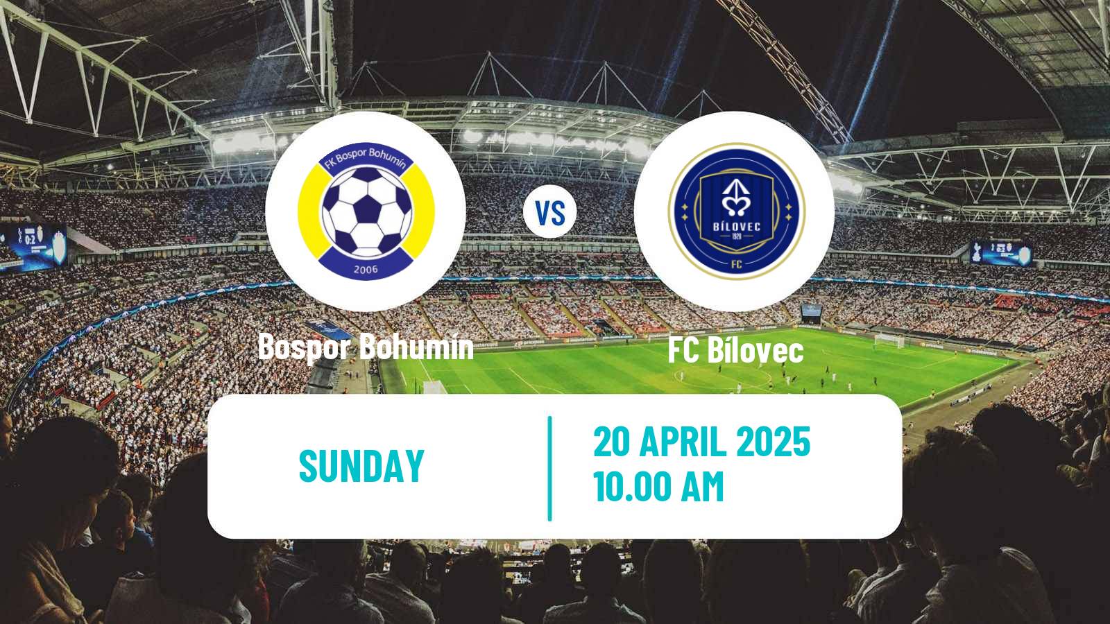 Soccer Czech Division F Bospor Bohumín - Bílovec